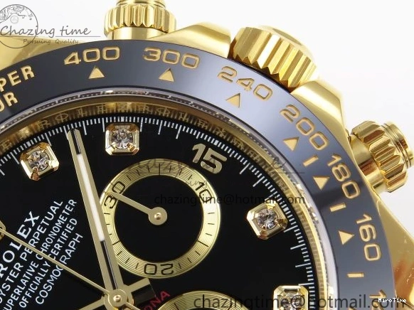 MiroTime 0308 StreetReady DAYTONA 116518 APSF 1:1 BEST EDITION BLACK DIAMONDS DIAL ON OYSTERFLEX RUBBER STRAP SH 1780